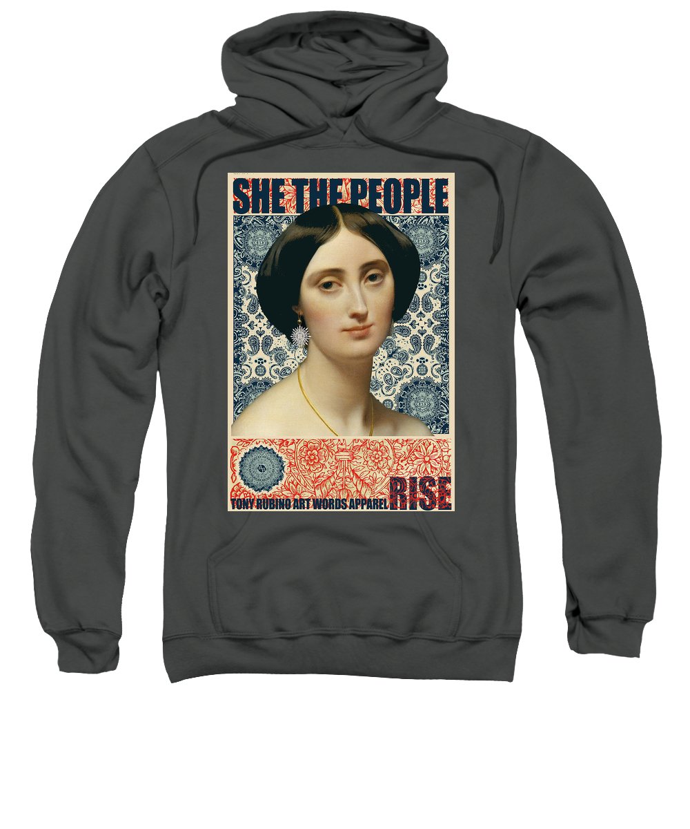 She The People 1 - Sweatshirt Sweatshirt Pixels Charcoal Small 