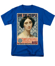 She The People 1 - Men's T-Shirt  (Regular Fit) Men's T-Shirt (Regular Fit) Pixels Royal Small 