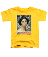 She The People 1 - Toddler T-Shirt Toddler T-Shirt Pixels Yellow Small 