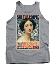 She The People 1 - Tank Top Tank Top Pixels Heather Small 