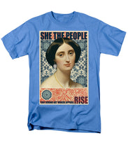 She The People 1 - Men's T-Shirt  (Regular Fit) Men's T-Shirt (Regular Fit) Pixels Carolina Blue Small 