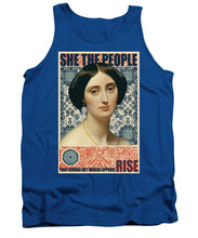She The People 1 - Tank Top Tank Top Pixels Royal Small 