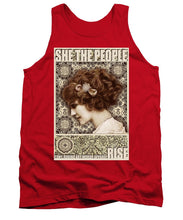 She The People 2 - Tank Top Tank Top Pixels Red Small 