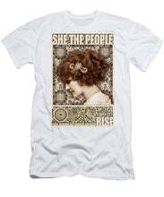 She The People 2 - Men's T-Shirt (Athletic Fit) Men's T-Shirt (Athletic Fit) Pixels White Small 