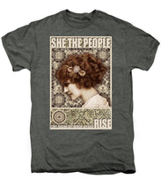 She The People 2 - Men's Premium T-Shirt Men's Premium T-Shirt Pixels Platinum Heather Small 