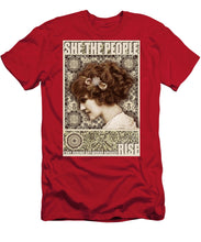 She The People 2 - Men's T-Shirt (Athletic Fit) Men's T-Shirt (Athletic Fit) Pixels Red Small 