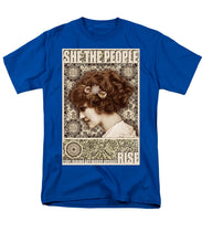 She The People 2 - Men's T-Shirt  (Regular Fit) Men's T-Shirt (Regular Fit) Pixels Royal Small 