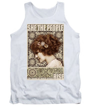 She The People 2 - Tank Top Tank Top Pixels White Small 