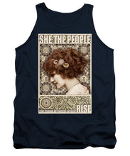 She The People 2 - Tank Top Tank Top Pixels Navy Small 