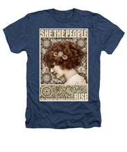 She The People 2 - Heathers T-Shirt Heathers T-Shirt Pixels Navy Small 