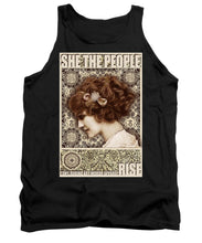 She The People 2 - Tank Top Tank Top Pixels Black Small 