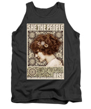 She The People 2 - Tank Top Tank Top Pixels Charcoal Small 