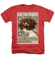 She The People 2 - Heathers T-Shirt Heathers T-Shirt Pixels Red Small 