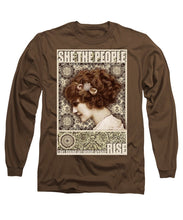 She The People 2 - Long Sleeve T-Shirt Long Sleeve T-Shirt Pixels Coffee Small 