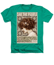 She The People 2 - Heathers T-Shirt Heathers T-Shirt Pixels Kelly Green Small 