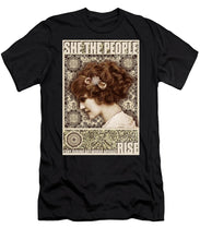She The People 2 - Men's T-Shirt (Athletic Fit) Men's T-Shirt (Athletic Fit) Pixels Black Small 