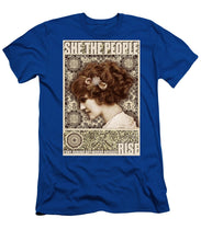 She The People 2 - Men's T-Shirt (Athletic Fit) Men's T-Shirt (Athletic Fit) Pixels Royal Small 