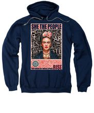 She The People Frida - Sweatshirt Sweatshirt Pixels Navy Small 