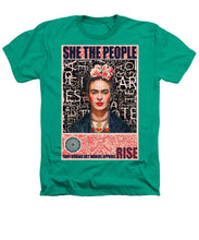 She The People Frida - Heathers T-Shirt Heathers T-Shirt Pixels Kelly Green Small 