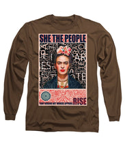 She The People Frida - Long Sleeve T-Shirt Long Sleeve T-Shirt Pixels Coffee Small 