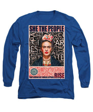 She The People Frida - Long Sleeve T-Shirt Long Sleeve T-Shirt Pixels Royal Small 