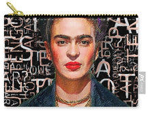 She The People Frida - Carry-All Pouch Carry-All Pouch Pixels Small (6" x 4")  
