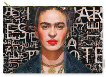 She The People Frida - Carry-All Pouch Carry-All Pouch Pixels Large (12.5" x 8.5")  