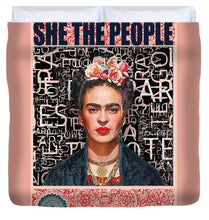 She The People Frida - Duvet Cover Duvet Cover Pixels King  