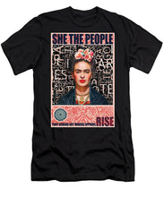 She The People Frida - Men's T-Shirt (Athletic Fit) Men's T-Shirt (Athletic Fit) Pixels Black Small 