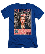 She The People Frida - Men's T-Shirt (Athletic Fit) Men's T-Shirt (Athletic Fit) Pixels Royal Small 