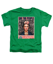 She The People Frida - Toddler T-Shirt Toddler T-Shirt Pixels Kelly Green Small 