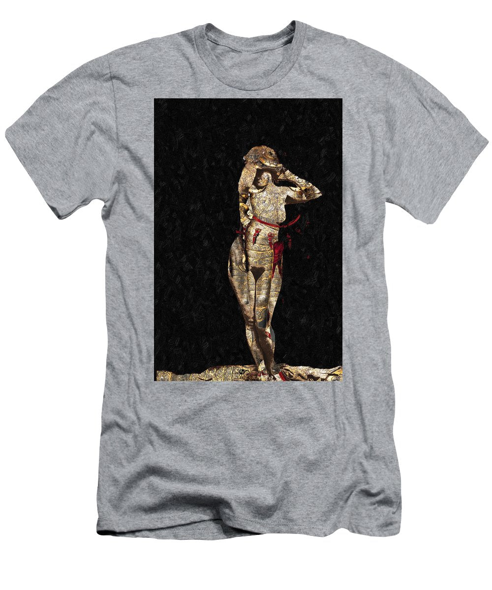 She's Made Of Armor - Men's T-Shirt (Athletic Fit)