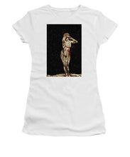 She's Made Of Armor - Women's T-Shirt (Athletic Fit)