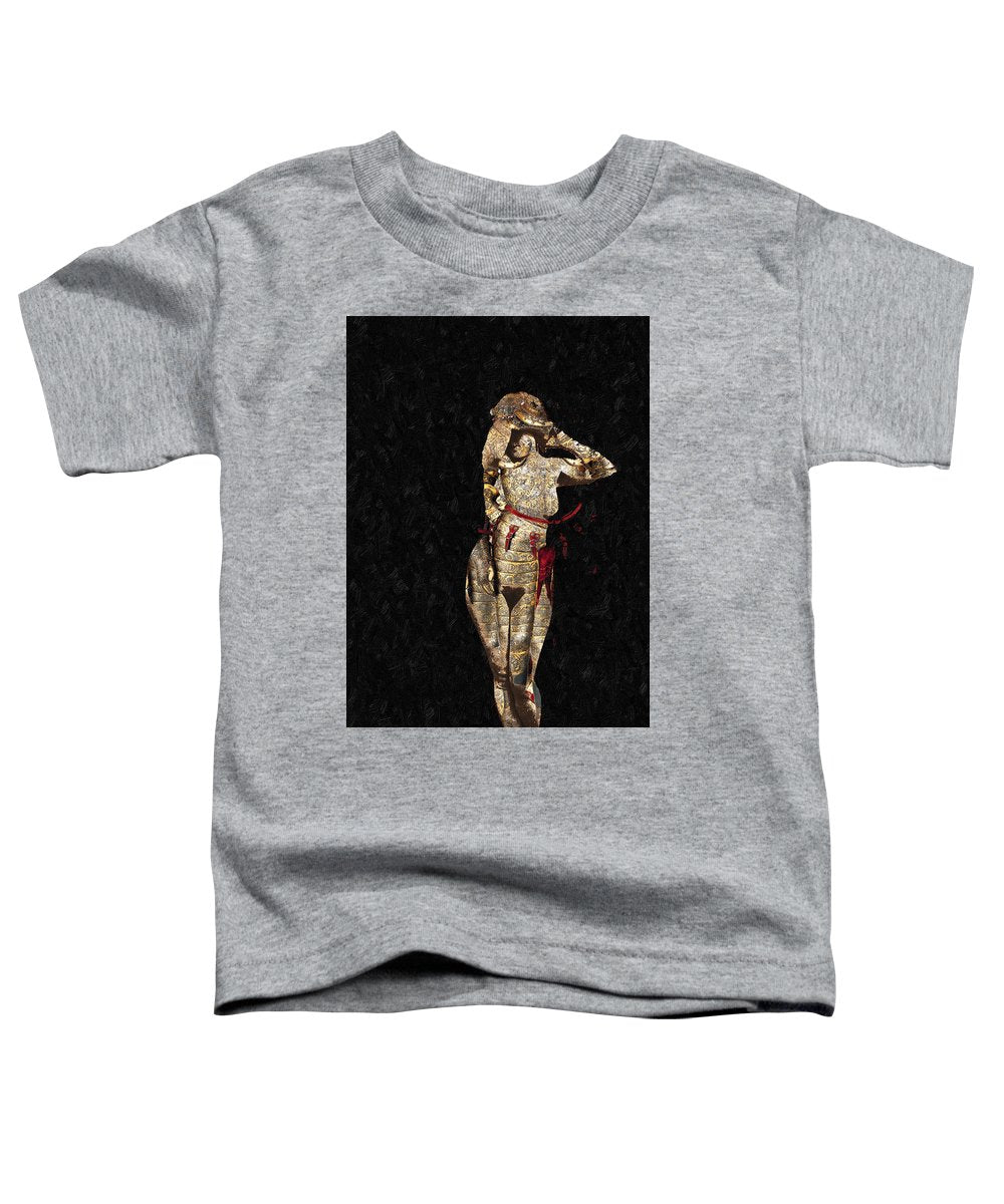 She's Made Of Armor - Toddler T-Shirt