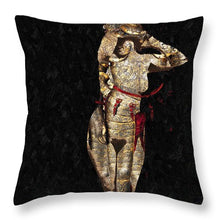 She's Made Of Armor - Throw Pillow
