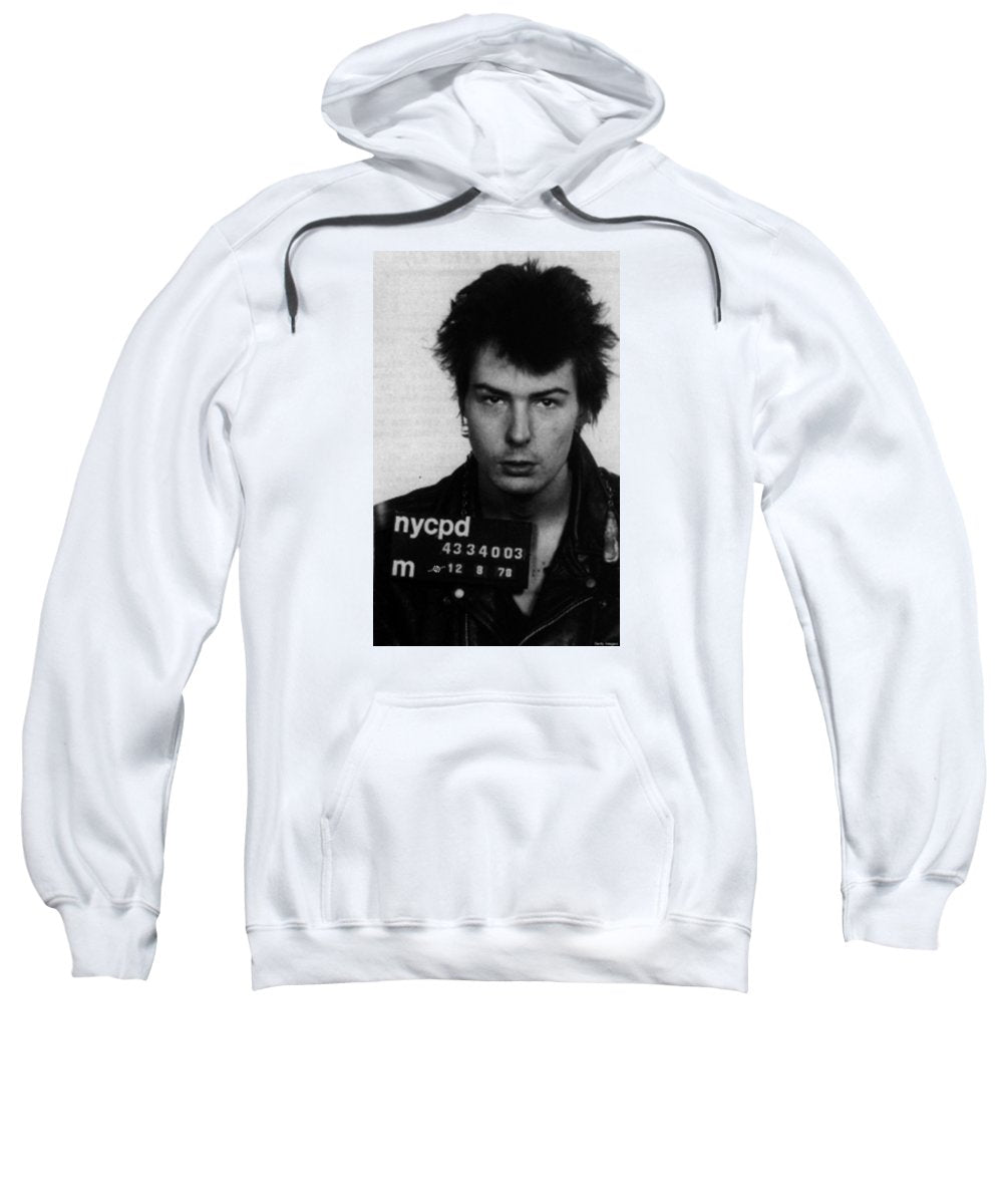 Sid Vicious Mug Shot Vertical - Sweatshirt