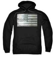 Silver American Flag - Sweatshirt
