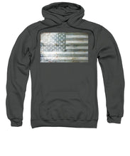 Silver American Flag - Sweatshirt