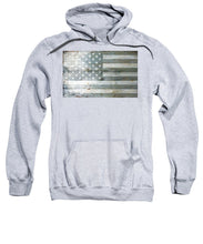 Silver American Flag - Sweatshirt