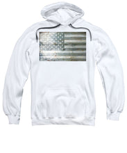 Silver American Flag - Sweatshirt