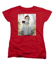 Silver And Gold Lee Harvey Oswald Mug Shot Nov 22 1963 Vertical Color  - Women's T-Shirt (Standard Fit)
