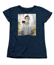 Silver And Gold Lee Harvey Oswald Mug Shot Nov 22 1963 Vertical Color  - Women's T-Shirt (Standard Fit)