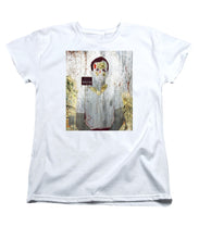 Silver And Gold Lee Harvey Oswald Mug Shot Nov 22 1963 Vertical Color  - Women's T-Shirt (Standard Fit)