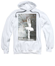 Silver Ballet Dancer Extended - Sweatshirt