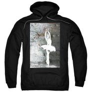 Silver Ballet Dancer Extended - Sweatshirt
