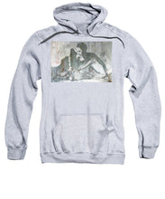 Silver Ballet Dancer Sitting  - Sweatshirt