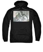 Silver Ballet Dancer Sitting  - Sweatshirt