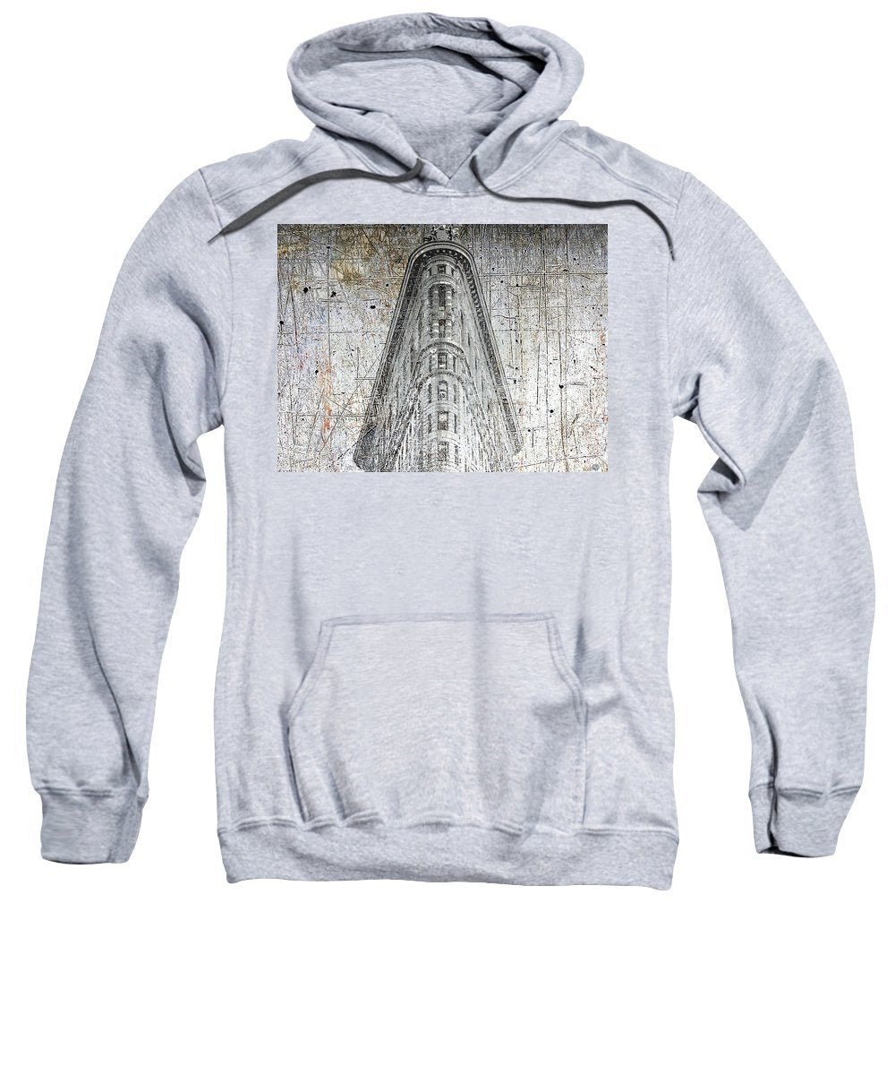 Silver Flatiron Building - Sweatshirt