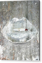 Silver Kiss - Acrylic Print
