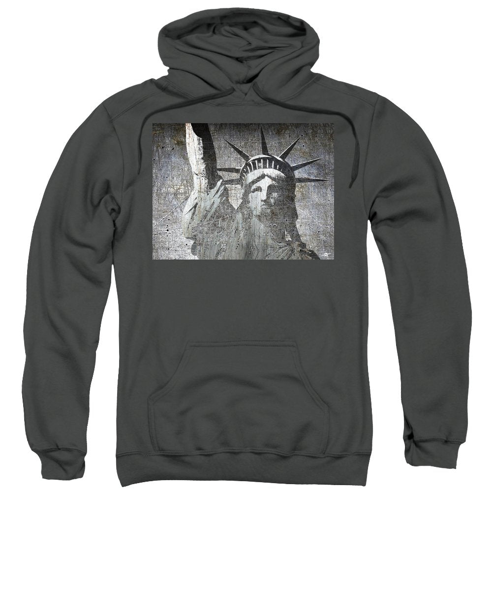 Silver Lady Liberty - Sweatshirt